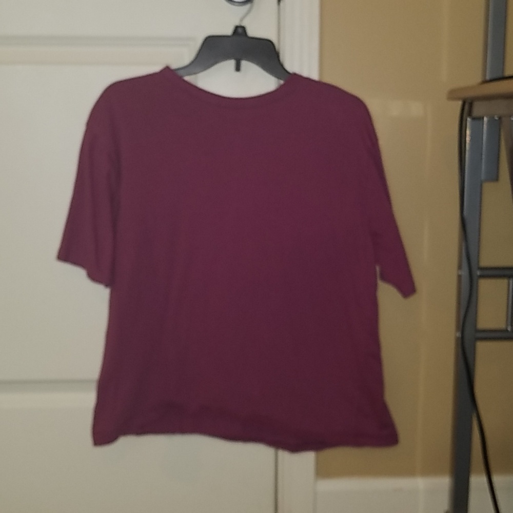Pink plain T Shirt